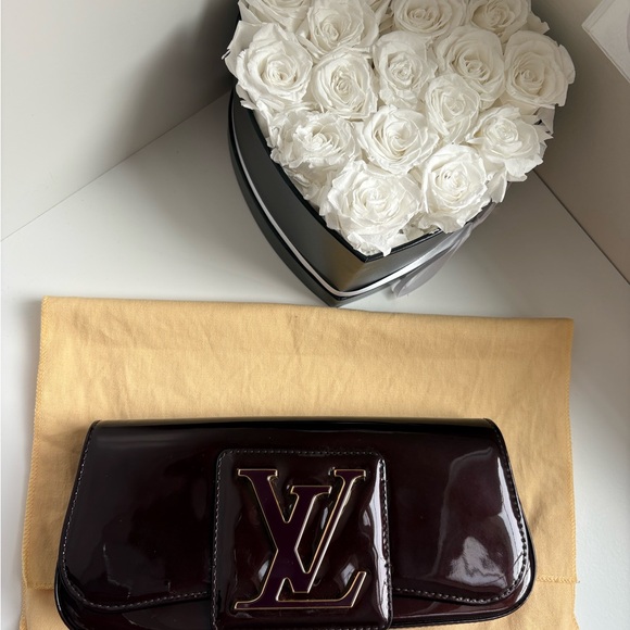 Authentic Louis Vuitton purple clutch. - Picture 4 of 9